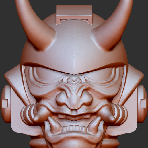 Warhammer 40k Space Marine Helmet Custom Oni Design