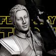 022822-Star-Wars-Fennec-Shand-Bust-04.jpg Fennec Shand Bust - Star Wars 3D Models - Tested and Ready for 3D printing