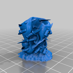 Cloud of Daggers Spell Effects D&D Miniature Dungeons Dragons pathfinder wizard 