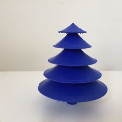 IMG_1050.JPG Download free STL file Table top Christmas tree • 3D printer design, Brahmabeej