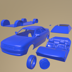 e11_005.png Fichier STL Audi 80 1978 PRINTABLE VOITURE EN PIÈCES SÉPARÉES・Plan pour impression 3D à télécharger