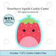 Etsy-Listing-Template-STL.png Strawberry Squish Cookie Cutter | STL File