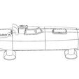 13.jpg Low Profile Stealth Semi Submersible Interceptor 1m RC Ready 3D Printable Model