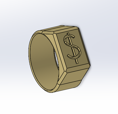 Free STL file signet ring ( with and without inscription) 💍 (GCODE)・3D ...