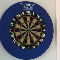 LES Er City Numbers for sisal dartboard