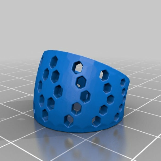 losange.png STL-Datei Hexagon Ring kostenlos herunterladen • 3D-druckbare Vorlage, cirion