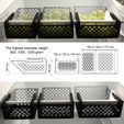 A.jpg Refrigerator Storage Box Fresh Spacer (small,medium,large)