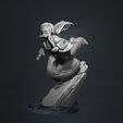 WIP3.jpg kimetsu no yaiba - demon slayer - nezuko 3d print statue 3D print model