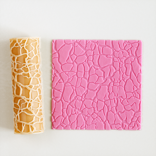 Fissured Ground Texture Roller no.1 3D model