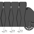 Tollerance Test Trailer_3.png Free STL file Tim's Test Train (calibration and test models to help reduce plastic waste)・3D printable model to download
