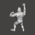 2022-06-06-17_10_44-Autodesk-Meshmixer-wwfsimba2.stl.png WWF WWE SIMBA PUNCHING PAUL WENTOYS SERIES 1 HASBRO WRESTLING CHAMPS