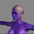 10.jpg Animated Naked Elf Woman-Rigged 3d game character Low-poly 3D