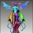 Morrigan-45.jpg Morrigan & Lilith - 3D Printable Statue (1:6 Scale)