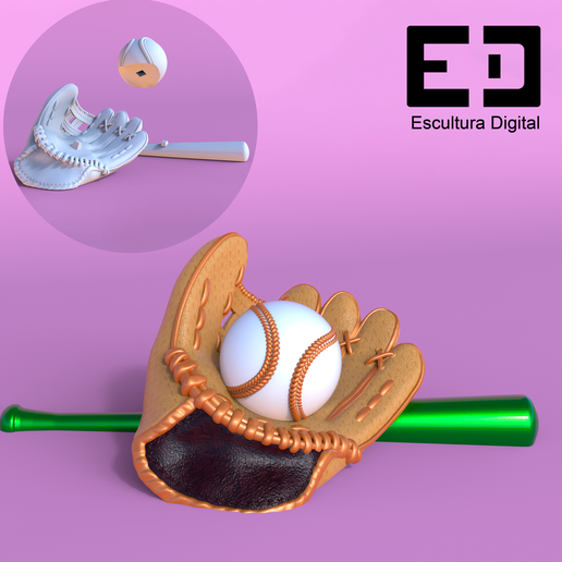STL file baseball - baseball ⚾ ・3D printing model to download・Cults