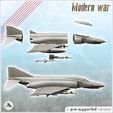 3.jpg McDonnell Douglas F-4 Phantom II jet fighter-bomber - USA US Army Cold War America Era Iron Curtain Warfare Crisis Conflict