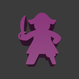 pirate-3.png Pirate Meeple Silhouette – 3D Printable Game Token