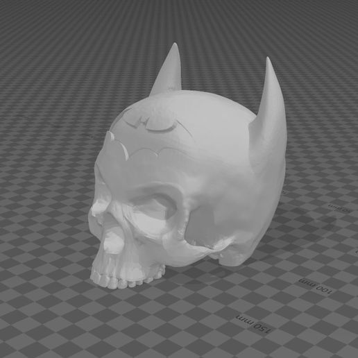 Batman Skull 3D model