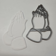 Praying-Hands.png Fichier STL Coupeur de mains en prière・Objet pour impression 3D à télécharger