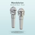 Mandalorian_img1_thread.jpg Mandalorian Bath Bomb Wand (Threaded)