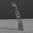 concrete-pilars5.png war games terrain broken concrete pillars 3D print model