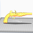 3.png Bilge Rat Pistol 3D Model