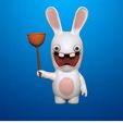 123.jpg Rayman raving rabbids. Classic rabbit