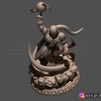 07.JPG Super Frieza fighting from Dragon Ball Z 3D print model
