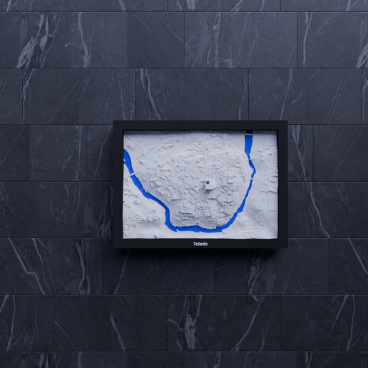 Toledo, Spain - 3D Miniature