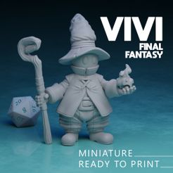 Thumb_1080_Vivi.jpg Vivi Ornitier - Final Fantasy - 3D Ready to Print