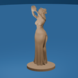 Blue.png Mystical Woman Holding a Glowing Egg