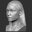 4.jpg Alexandria Ocasio-Cortez bust 3D printing ready stl obj formats