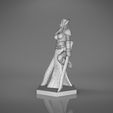Warrior_2-right_perspective.331.jpg ELF WARRIOR FEMALE CHARACTER GAME FIGURE 3D print model