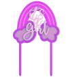 Its-a-girl-cake-topper-1-transp-3.png It's a girl!  Cake Topper - gender reveal