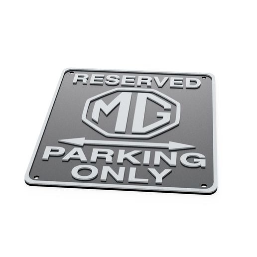 🖨️ Easy Print Any Printer MG Parking Sign MGA MGB MGC Midget Roadster ...