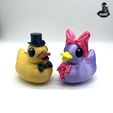 IMG_26101.jpg Duck Piggy Bank (Multicolor) - No Supports - Articulated Beak - Separate Parts