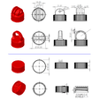 cola.png Archivo STL Tapones de Coca Cola para boyas・Objeto imprimible en 3D para descargar