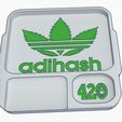 Captura-de-Pantalla-2023-02-02-a-las-13.03.02.jpg WEED TRAY GRINDERKING ADIHASH ...WEED TRAY 180X180X20MM EASY PRINT PRINTING WITHOUT SUPPORTS READY TO PRINT ROLLING SUPPORT