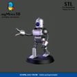 002_Warrior_1_Color.jpg Invader Robots Warband | 3D print models.