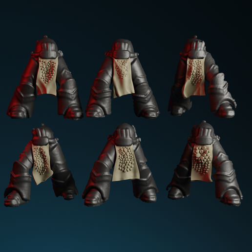 🦎 Drake Themed Addon Parts for Heavy Armour・ 3D File for 3D printing・Cults