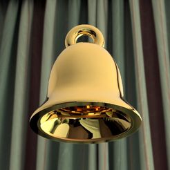 Xmas_Bell_02_002.jpg Free STL file Christmas Bell Parts Vol.2・3D printing template to download