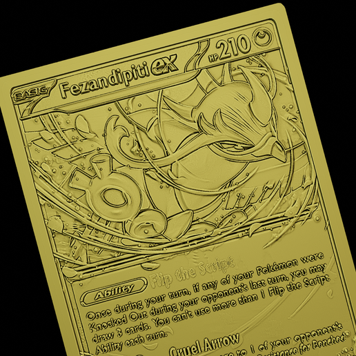 pokemon card fezandipiti Fezandipiti (Mirror Foil) - SV8a: Terastal Fest ex [MIRROR FOIL] [Near Mint]