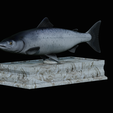Salmon-statue-box-1-2.png fish sculpture of a Atlantic salmon / salmo salar with storage space / for 3d printing