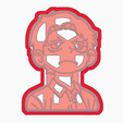 2j.png STL file DAMIAN DESMOND / COOKIE CUTTER / SPY X FAMILY・Design to download and 3D print