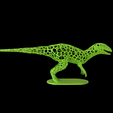 dino (2).png Dinosaur Voronoi wireframe