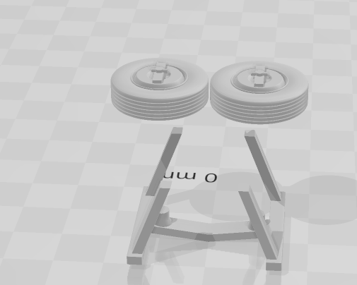 spare tire carrier 3D model