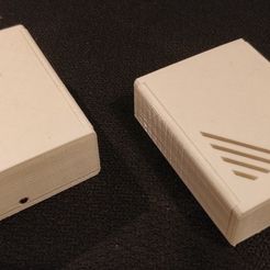 Sensor_Boxes.jpg Archivo 3D gratis Caja de sensores para Wemos D1 Mini, batería 18650 y sensor T/H・Objeto de impresión 3D para descargar