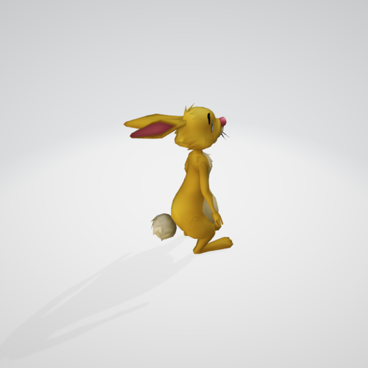 2.png Rabbit from Winnie-the-Pooh 3d model low poly