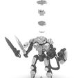 Conquistador-Final-1.jpg Project Cervantes-Conquistador Main Battle Mecha (28mm)