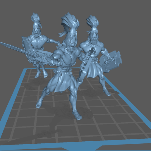 Fabstodes Sword'n'Board Triad I 3D model
