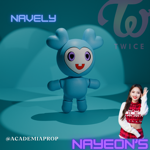 👾 LOVELY TWICE -NAYEON -NAVELY-FLEXI MULTICOLOR・ 3D File for 3D
